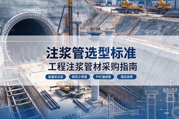 桃江注浆管选型标准
