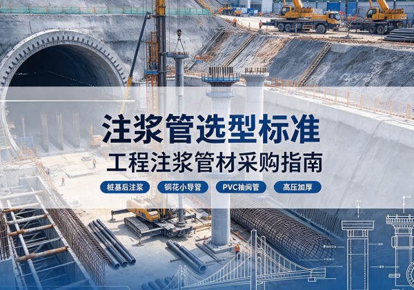 桃江注浆管选型标准